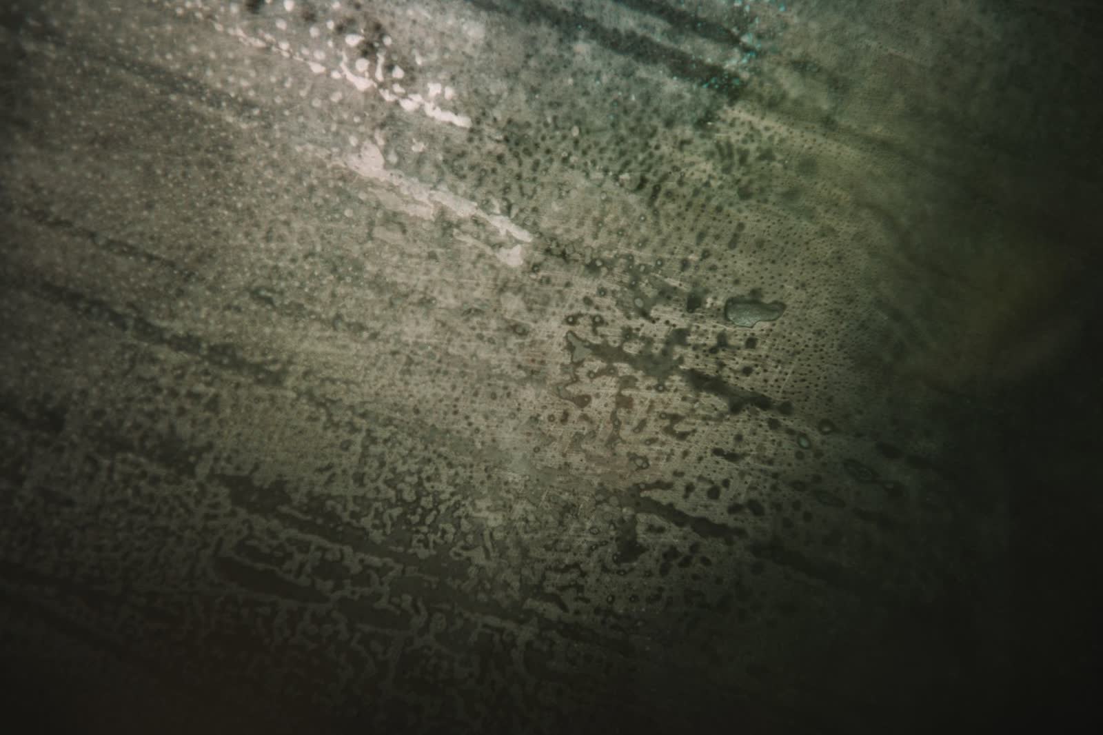 An abstract textured surface, close