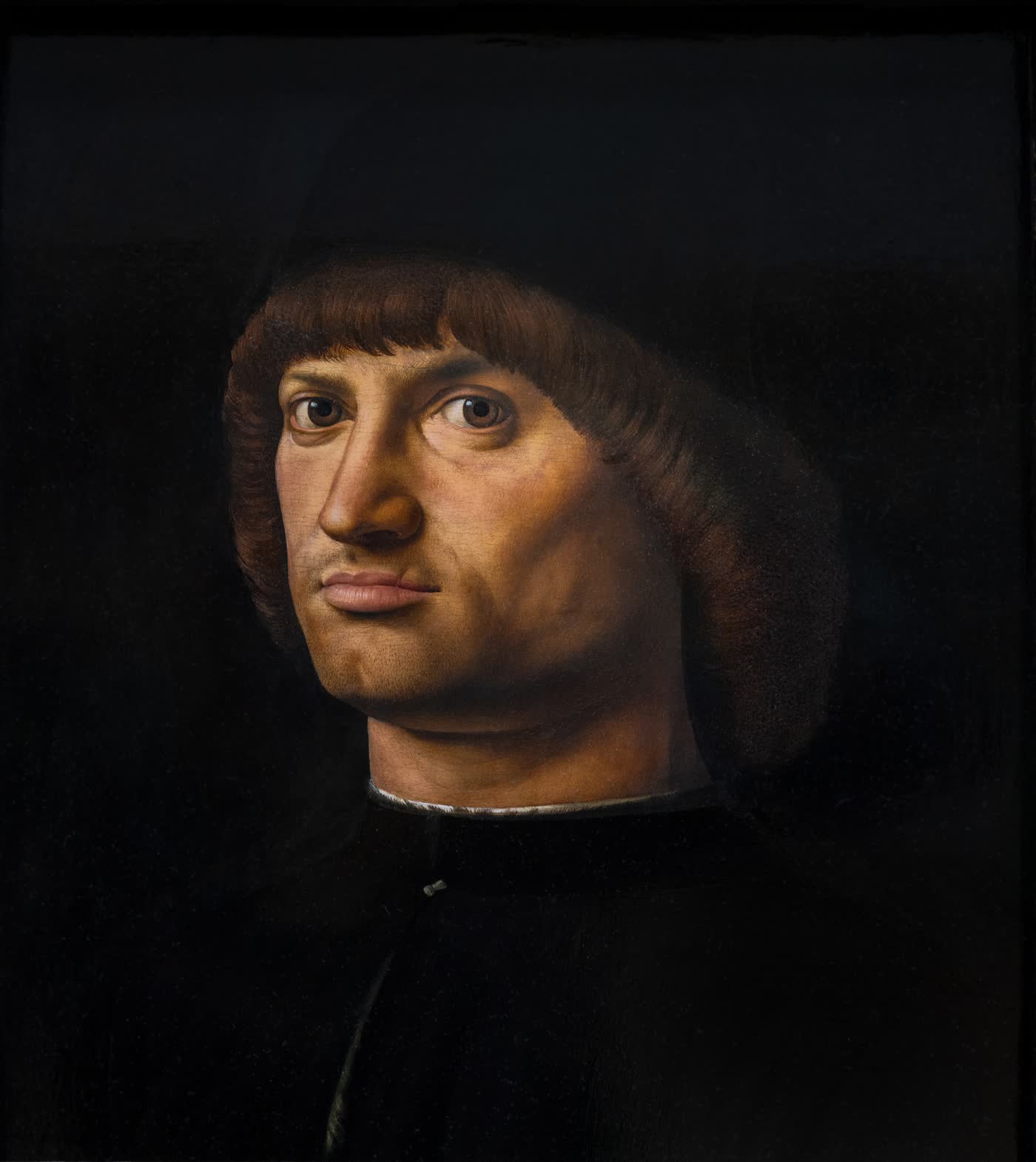Portrait of a Man (Il Condottiere), Antonello da Messina