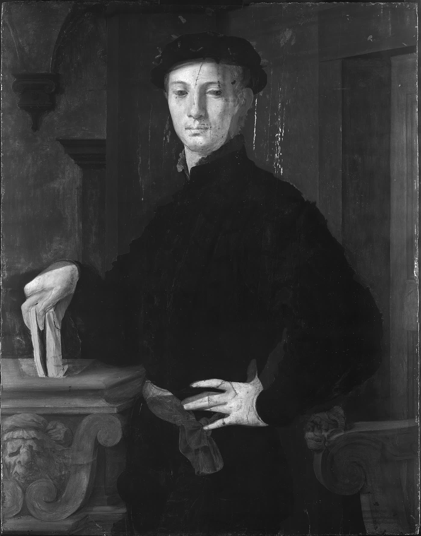 Portrait of a Young Man, Bronzino